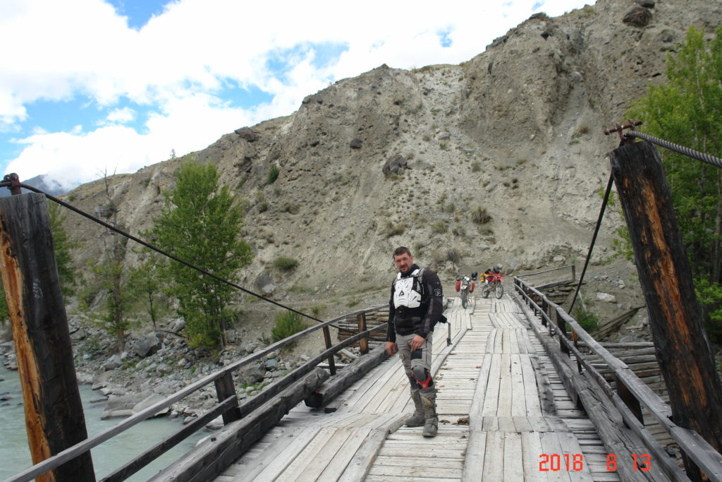 мост через Аргут Алтай
